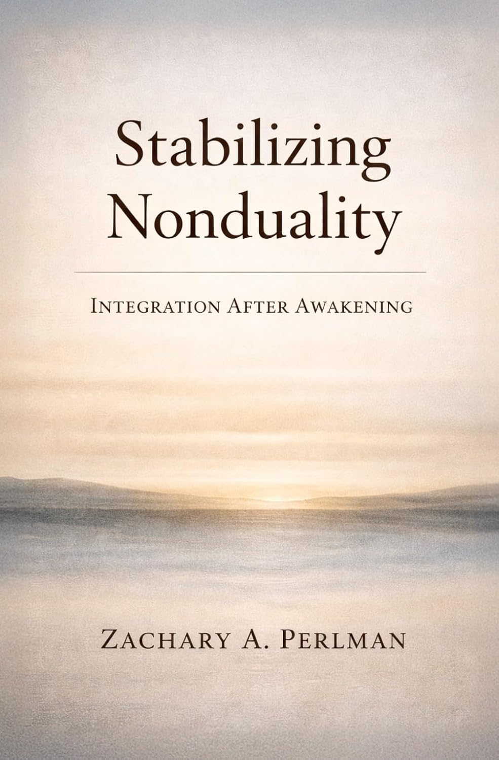 Cover of Stabilizing Nonduality